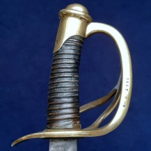 French M1882 Light Cavalry Troopers Sword by Chatellerault, 1883 - 4